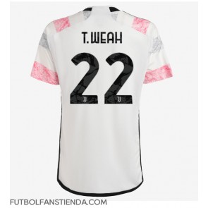 Juventus Timothy Weah #22 Segunda Equipación 2023-24 Manga Corta